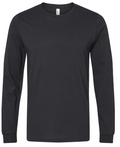 Jersey Long Sleeve Tee-Vintage Black